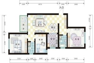 房屋设计室内平面图高清，房屋设计图平面图样板
