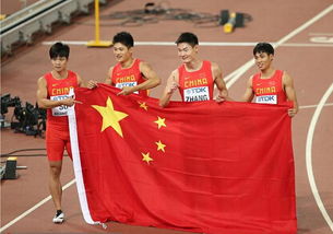中国男子4X100米接力队锁定巴黎奥运会席位