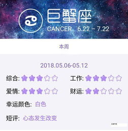 星座运势，5月6日