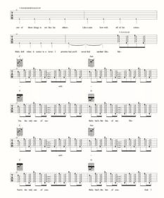 吉他谱单曲[吉他单曲曲谱]