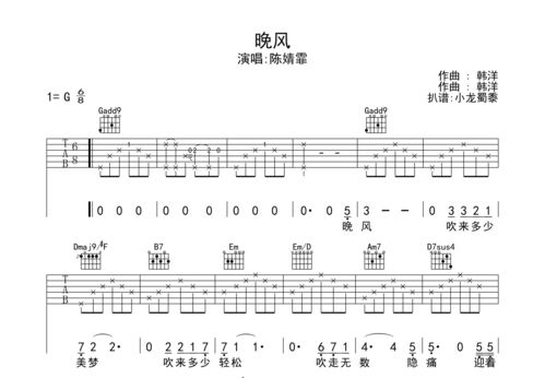 晚风吉他谱[晚风吉他谱伍佰]