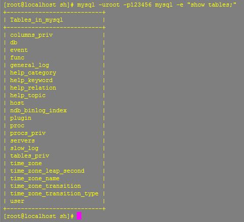 mysql命令、,mysql命令行执行脚本