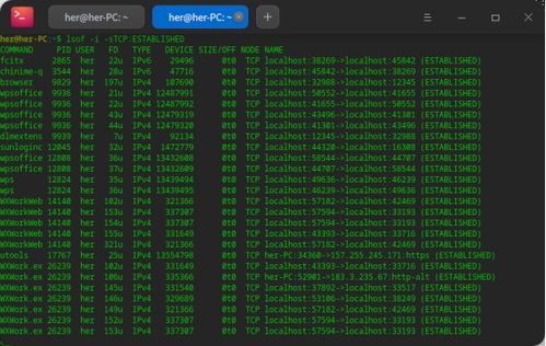 linuxlsf命令,linux lsof命令