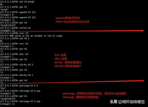 redis教程常用命令,redis常用命令及详解