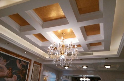 客厅吊顶线形灯设计效果图 客厅吊顶线形灯设计效果图